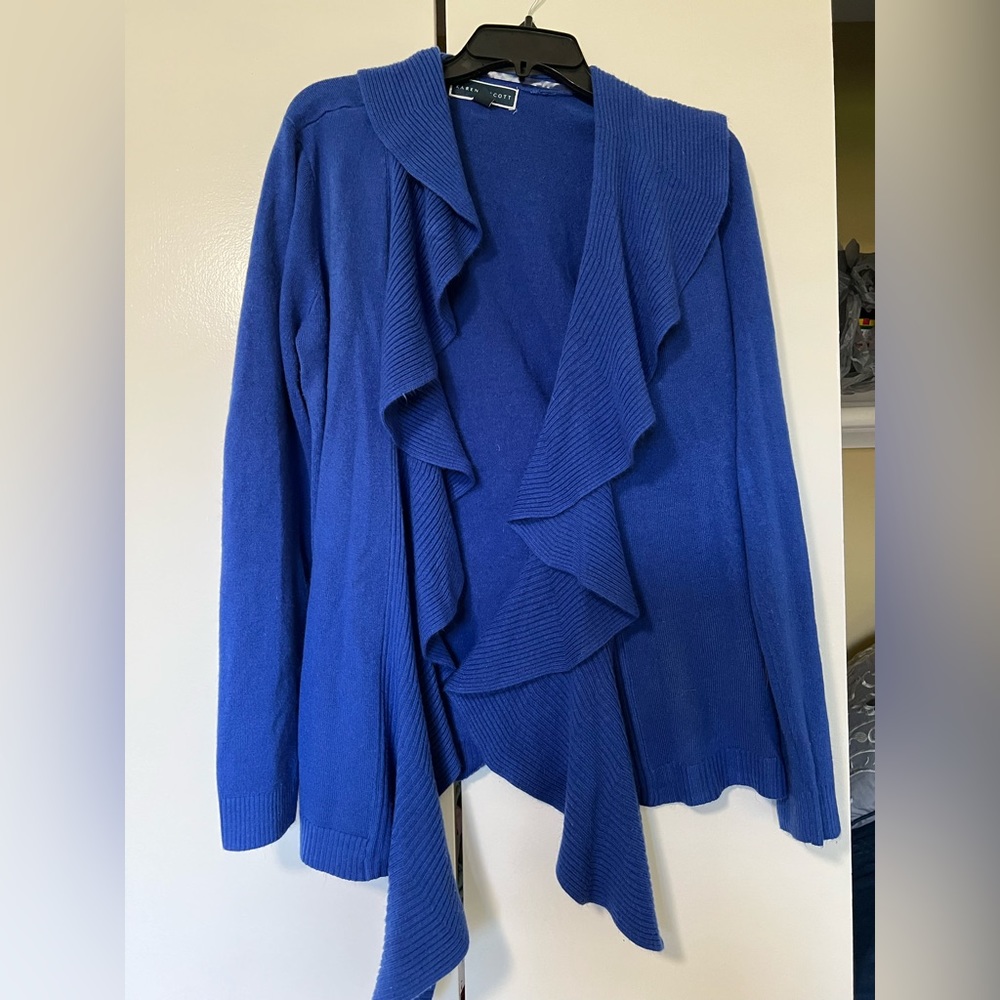 Royal blue sweater